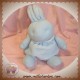 KLORANE SOS DOUDOU LAPIN BOULE BLEU RAYE