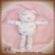 VERTBAUDET SOS DOUDOU OURS ROSE ETOILE NUAGE