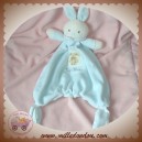 NOUNOURS DOUDOU LAPIN BLANC PLAT BLEU SOS