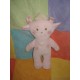 TAKINOU DOUDOU PELUCHE VACHE ROSE AVEC FLEURS COM 9