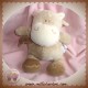 BENGY DOUDOU VACHE BEIGE MARRON ECHARPE SOS