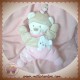 NICOTOY DOUDOU OURS QUASI PLAT ROSE TAUPE SOS