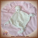 NICOTOY DOUDOU OURS ECRU BEIGE PLAT NOEUD SOS