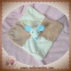 DIVERS DOUDOU SOURIS PLATE ECRU BEIGE BLEU SOS