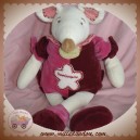 DOUDOU ET COMPAGNIE SOS SOURIS FRAMBOISINE ROSE 44 cm