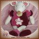 DOUDOU ET COMPAGNIE SOS SOURIS FRAMBOISINE ROSE 44 cm