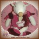 DOUDOU ET COMPAGNIE SOS SOURIS FRAMBOISINE ROSE 44 cm