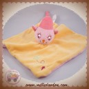 CREATIVTOYS DOUDOU FILLE ROSE PLAT JAUNE ETOILE SOS