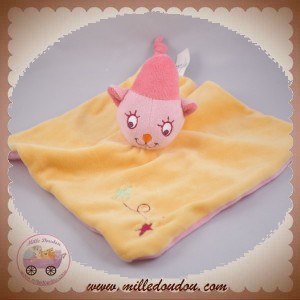 CREATIVTOYS DOUDOU FILLE ROSE PLAT JAUNE ETOILE SOS