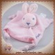 PICOT DOUDOU LAPIN PLAT ROSE NOEUD EXTREMITES SOS