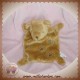 NICOTOY DOUDOU OURS PLAT MARRON EMPREINTES SOS