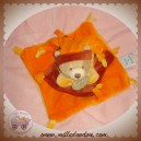 DOUDOU ET COMPAGNIE SOS OURS PLAT DIFFERENT ORANGE JAUNE