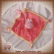 ORCHESTRA DOUDOU VACHE PLAT ROSE NOEUD SOS