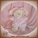 PLUSHIES DOUDOU OURS DEGUISE LAPIN ROSE LOMBOK NICOTOY SOS