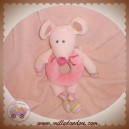 BOUT'CHOU MONOPRIX DOUDOU SOURIS HOCHET ROSE SOS