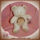 NICOTOY DOUDOU OURS ECRU BEIGE MEILLEUR AMI SOS