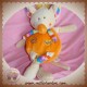 BABYNAT BABY NAT DOUDOU SOURIS CORPS ORANGE SPIRALE SOS