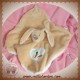 MAXITA DOUDOU LAPIN BEIGE PLAT BLANC CAROTTES SOS