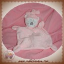 NICOTOY DOUDOU OURS PLAT ROSE SOS