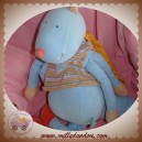 MOULIN ROTY DOUDOU CRICKET POUPEE ZEPHIR BLEU 60 CM SOS