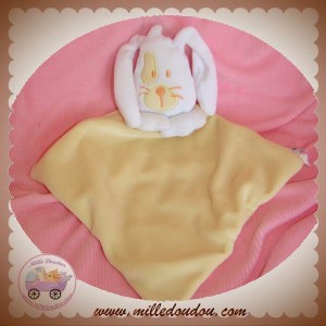 COCOON DOUDOU LAPIN PLAT JAUNE SOS