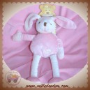 BABYNAT BABY NAT DOUDOU LAPIN ROSE BRAS RAYE SOS