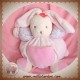 KALOO DOUDOU LAPIN LILIROSE BOULE ROSE BRAS FLEURS SOS