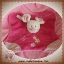 JOLLYMEX DOUDOU SOURIS BLANCHE PLATE ROSE FLEUR NICOTOY