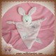 BRUIN'S TOYS'RUS DOUDOU OURS PLAT ROSE HOCHET SOS