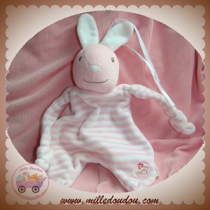 BESTEVER DOUDOU LAPIN PLAT ROSE PYJAMA SOS