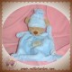 NICOTOY DOUDOU OURS BEIGE PLAT BLEU ETOILES CADRE SOS