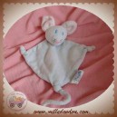 BABYGRO DOUDOU SOURIS GRISE PLAT ROSE SOS