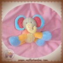 NATTOU DOUDOU ELEPHANT OASIS ORANGE BLEU HOCHET SOS