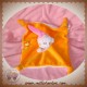 TIGEX DOUDOU OURS LUTIN PLAT ORANGE ETOILE SOS