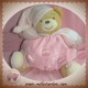 KALOO DOUDOU OURS LILIROSE BOULE ROSE FLEURS SOS