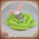 SCRATCH DOUDOU LAPIN CHOU PLAT VERT SOS