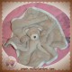 LEBRUN SOS DOUDOU OURS PLAT BEIGE HONORINE ET MATHURIN