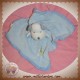 PLANET & CO BABIBOU DOUDOU CHIEN PLAT BLEU LUNE SOS