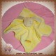 SOS DOUDOU LAPIN BEIGE PLAT JAUNE CAROTTE