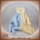 PARADISE TOYS DOUDOU SOURIS PLAT ECRU BLEU LIDL SOS