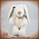 TEX SOS DOUDOU CHIEN LAPIN BLANC FOULARD TAUPE