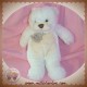 HISTOIRE D'OURS SOS DOUDOU OURS ECRU VENTRE BEIGE