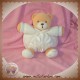 KALOO SOS DOUDOU OURS ORANGE BOULE ECRU FEUILLE 