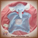 TCM DOUDOU ELEPHANT PLAT EPONGE BLEU FOULARD SOS