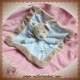 NICOTOY SOS DOUDOU OURS PLAT MARRON BLEU ECHARPE