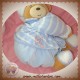 KALOO DOUDOU OURS RANGE PYJAMA BLEU GILET K SOS