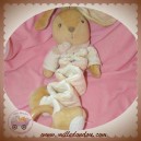 KALOO DOUDOU SOS LAPIN ECRU BEIGE NATUREL MUSICAL