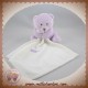 BABYNAT BABY NAT DOUDOU OURS VIOLET MAUVE MOUCHOIR SOS