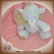 NATTOU SOS DOUDOU ELEPHANT BLEU BEIGE HOCHET SOS