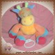 NATTOU SOS DOUDOU GIRAFE OASIS ORANGE ROSE BLEU MUSICAL